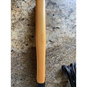 Danielle Creations 1" Ceramic Flat Iron Hair Straightener Orange